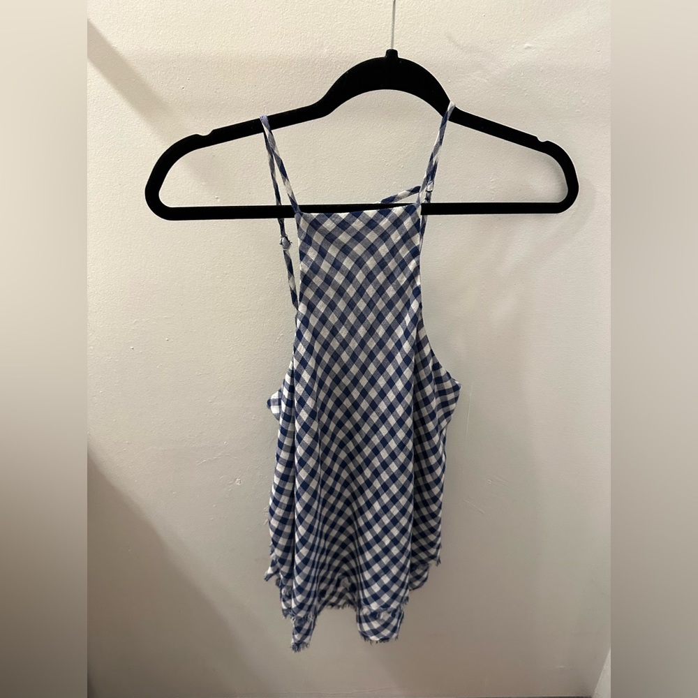 Plaid Tank Top